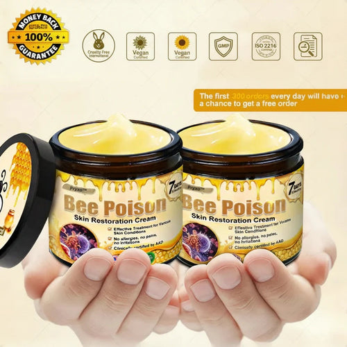 Pryxo™  Bee Poison Skin Restoration Cream 👨‍⚕️（🔥LAST DAY SALE-50% OFF)🥇👩‍⚕️