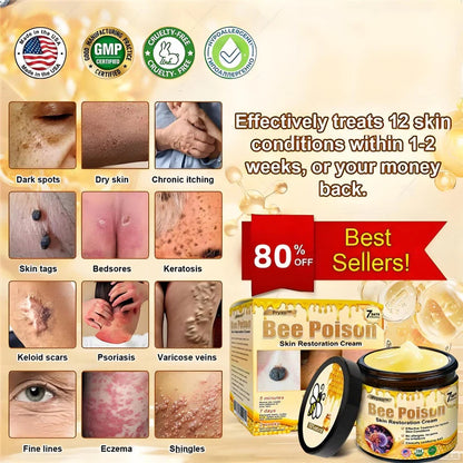Pryxo™  Bee Poison Skin Restoration Cream 👨‍⚕️（🔥LAST DAY SALE-50% OFF)🥇👩‍⚕️