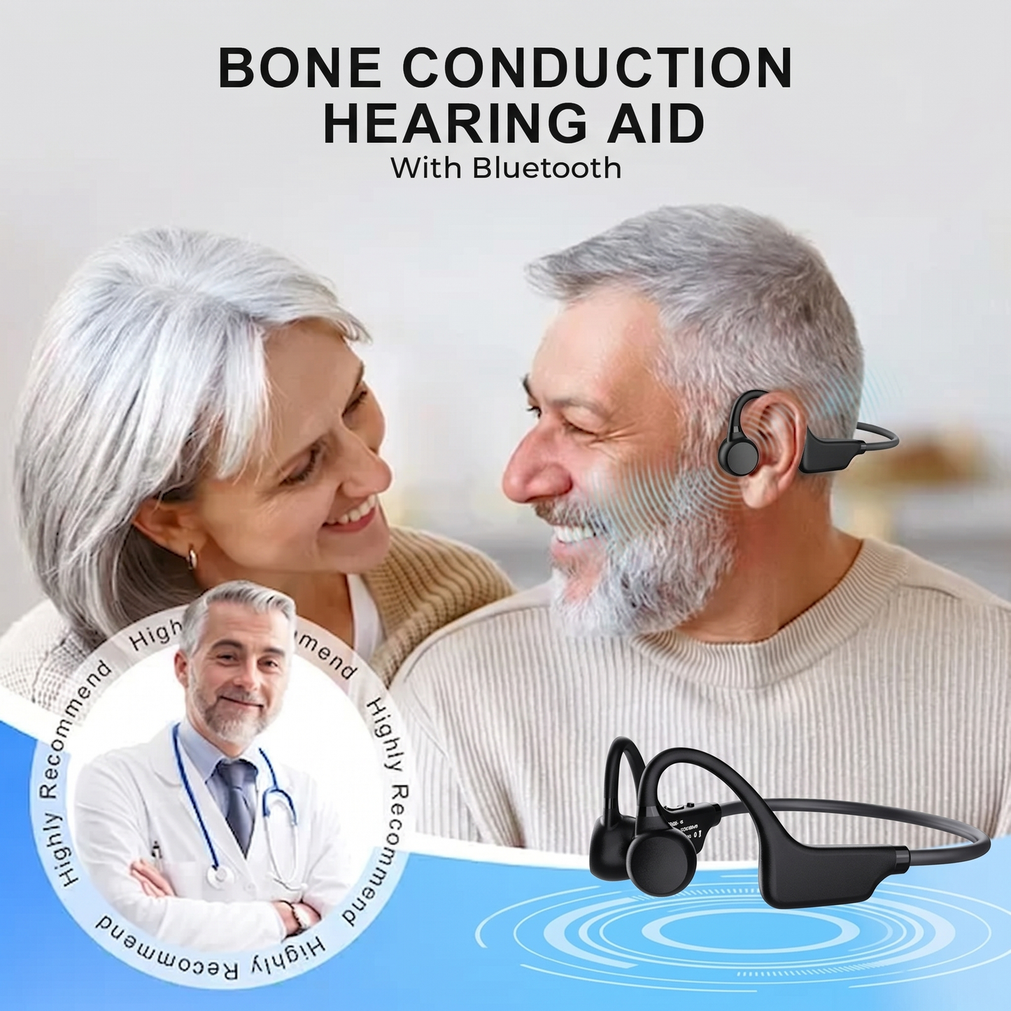 💖 💥 LIMITED TIME OFFER!🔥Pryxo Bone Conduction Smart Hearing Aids Amplifier – Patented Transducer, Best Bone Conduction Aid✅made in the USA✅🔥Limited stock available!🔥
