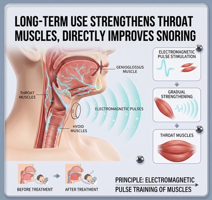 🔥🔥Last 3 Hours: 80% Off🏆 Limited Time Offer – Smart Pulse Anti-Snoring Device