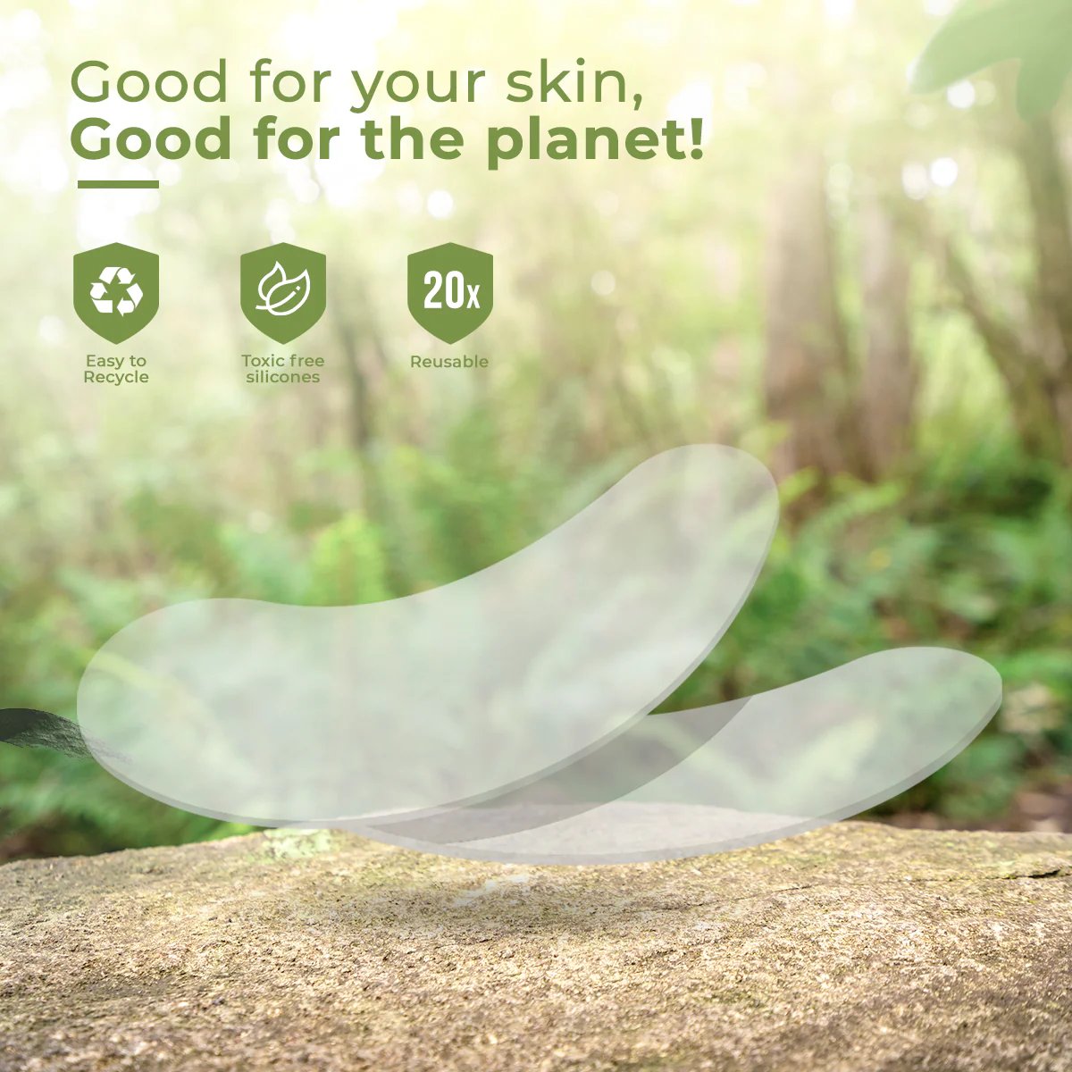 Reveal Firm, Smooth Skin – LUMIVO™ Anti-Wrinkle Pads for Your Youthful Transformation